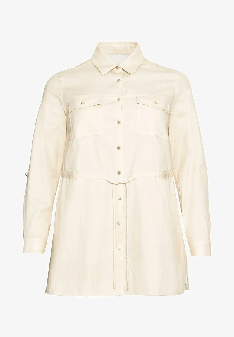 Sheego Hemdbluse - Natur 7 Sheego Hemdbluse - Natur – Bild 5