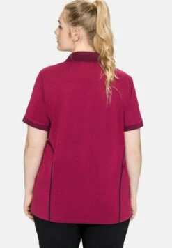 Sheego Poloshirt - Himbeere -Sheego 01fe5e2209b6426988b1fc04865571ea