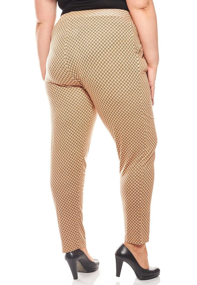 Sheego GRAFIK PRINT - Stoffhose - Orange 7 Sheego GRAFIK PRINT - Stoffhose - Orange – Bild 5