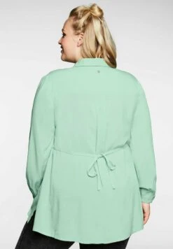 Sheego Hemdbluse - Pudergrün 10 Sheego Hemdbluse - Pudergrün -Sheego 02ef991b473d4a0db70310af40541068