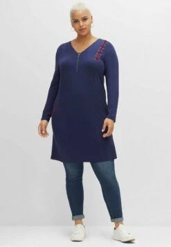 Sheego Jerseykleid - Marine 13 Sheego Jerseykleid - Marine -Sheego 0311e368e86848119cad2342907d6aba 1