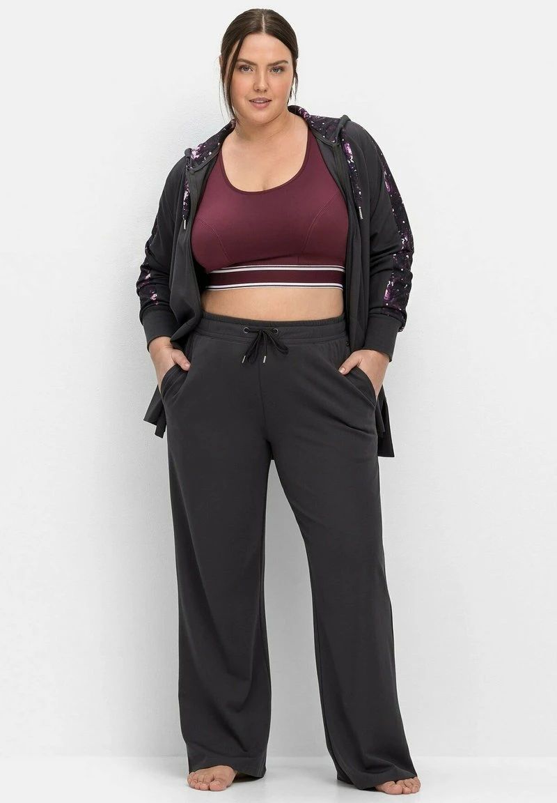 Sheego SPORT-BH - Bustier - Aubergine 4 Sheego SPORT-BH - Bustier - Aubergine – Bild 2