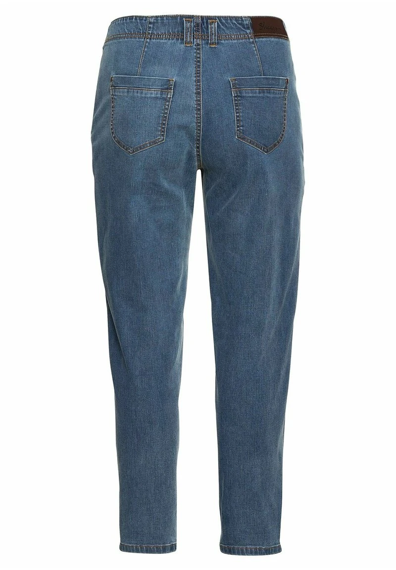 Sheego Jeans Straight Leg - Blue Used Denim 8 Sheego Jeans Straight Leg - Blue Used Denim – Bild 6