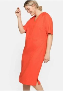 Sheego Freizeitkleid - Rotorange 12 Sheego Freizeitkleid - Rotorange -Sheego 04849b1ccc9d4c9a83ecc00e1c6b36f3 1
