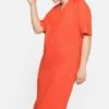 Sheego Freizeitkleid - Rotorange