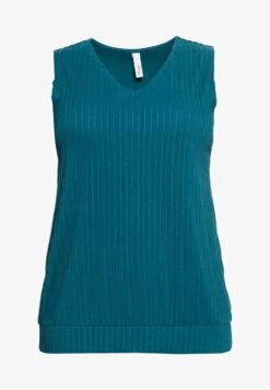 Sheego Top - Dunkelpetrol -Sheego 04b5bd0932da470486f376fce3cb3f20