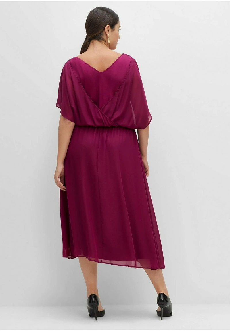 Sheego Cocktailkleid/festliches Kleid - Beere 4 Sheego Cocktailkleid/festliches Kleid - Beere – Bild 2