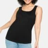 Sheego TANK - Top - Schwarz -Sheego 055af8c098124e0aaac813b991df7bbb