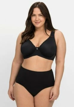 Sheego 25 Sheego 2 PACK - Bügel BH - Schwarz Weiß