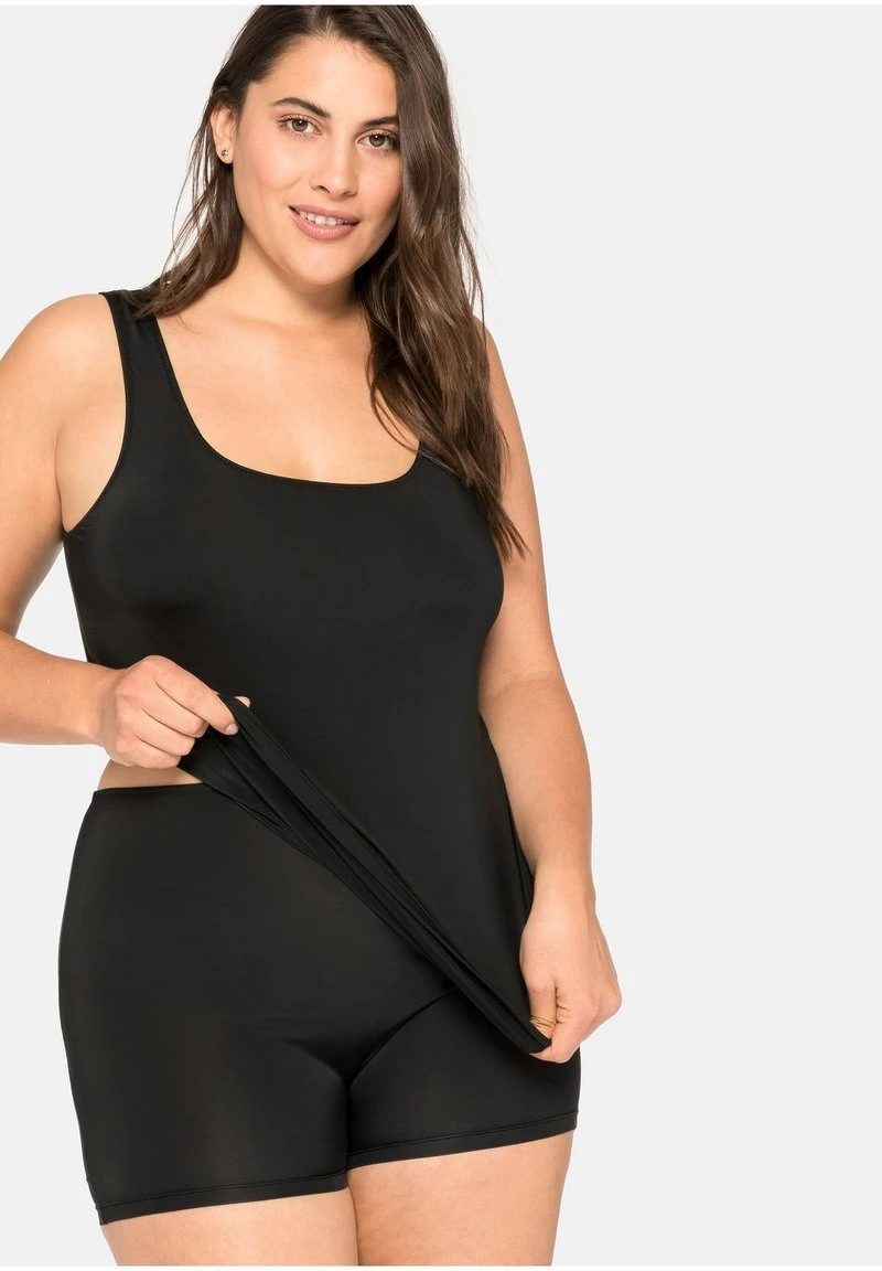 Sheego Unterhemd/-shirt - Schwarz 6 Sheego Unterhemd/-shirt - Schwarz – Bild 4