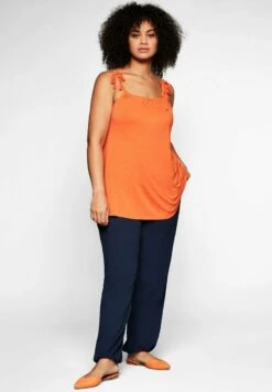 Sheego Stoffhose - Dark Blue