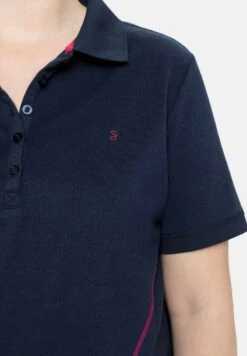 Sheego Poloshirt - Marine -Sheego 06af8934fd9b4592a9cae8066ef724aa