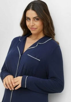 Sheego Nachthemd - Marine -Sheego 06d819cbd0ac4f0aac9c2963347c2370