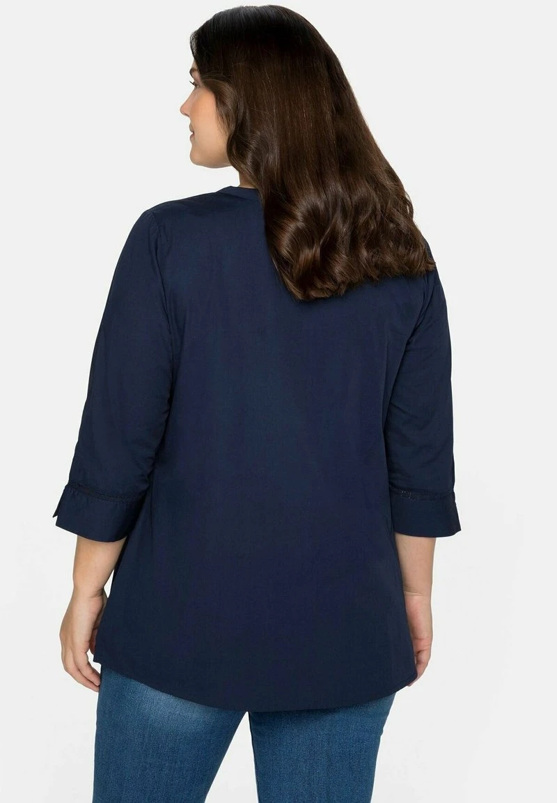 Sheego Bluse - Marine 5 Sheego Bluse - Marine – Bild 3