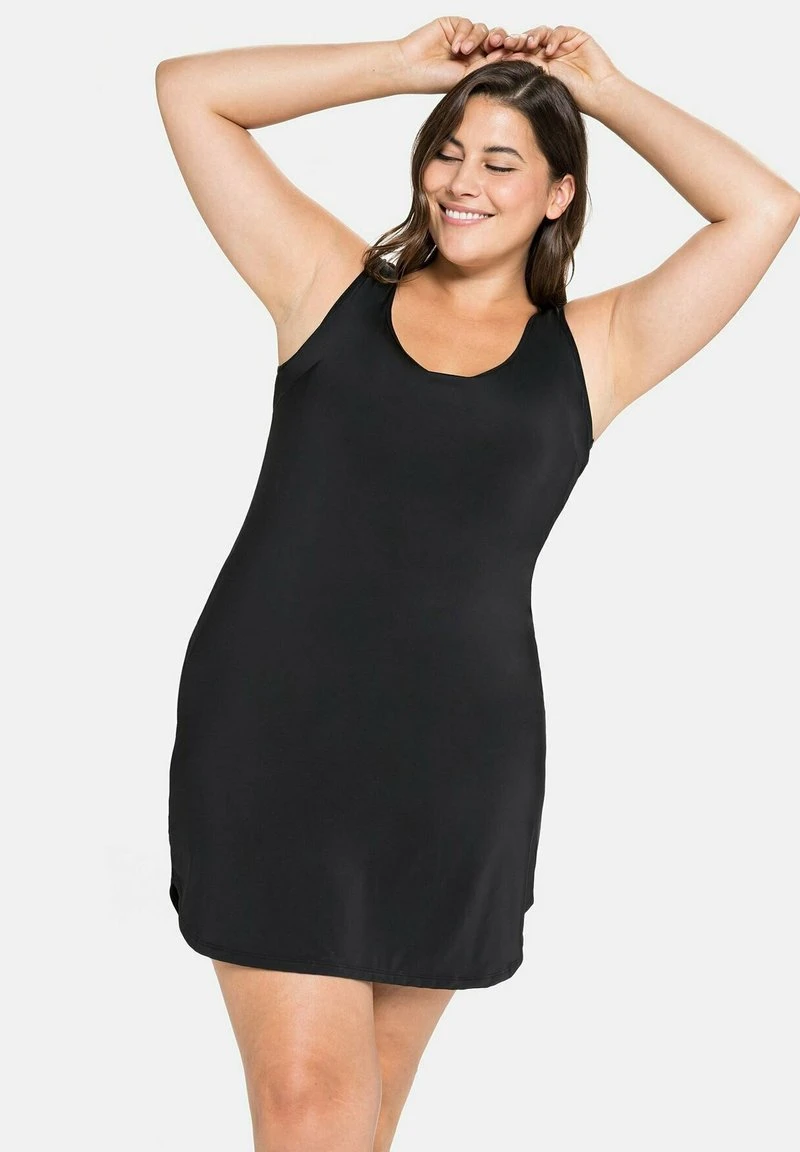 Sheego Nachthemd - Schwarz 3 Sheego Nachthemd - Schwarz