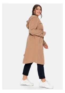 Sheego TRENCH - Trenchcoat - Cappuccino -Sheego 077de68b8bee4ec383c0eabb3946415d