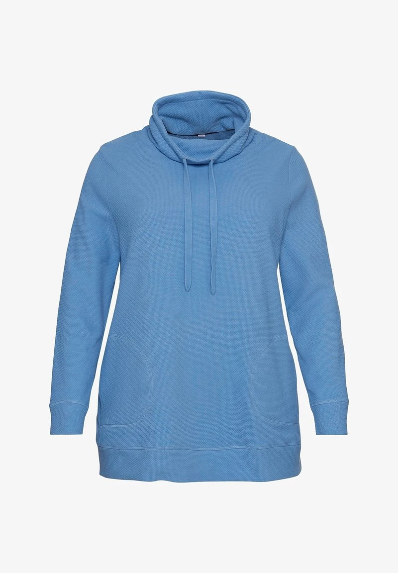 Sheego Sweatshirt - Jeansblau 7 Sheego Sweatshirt - Jeansblau – Bild 5