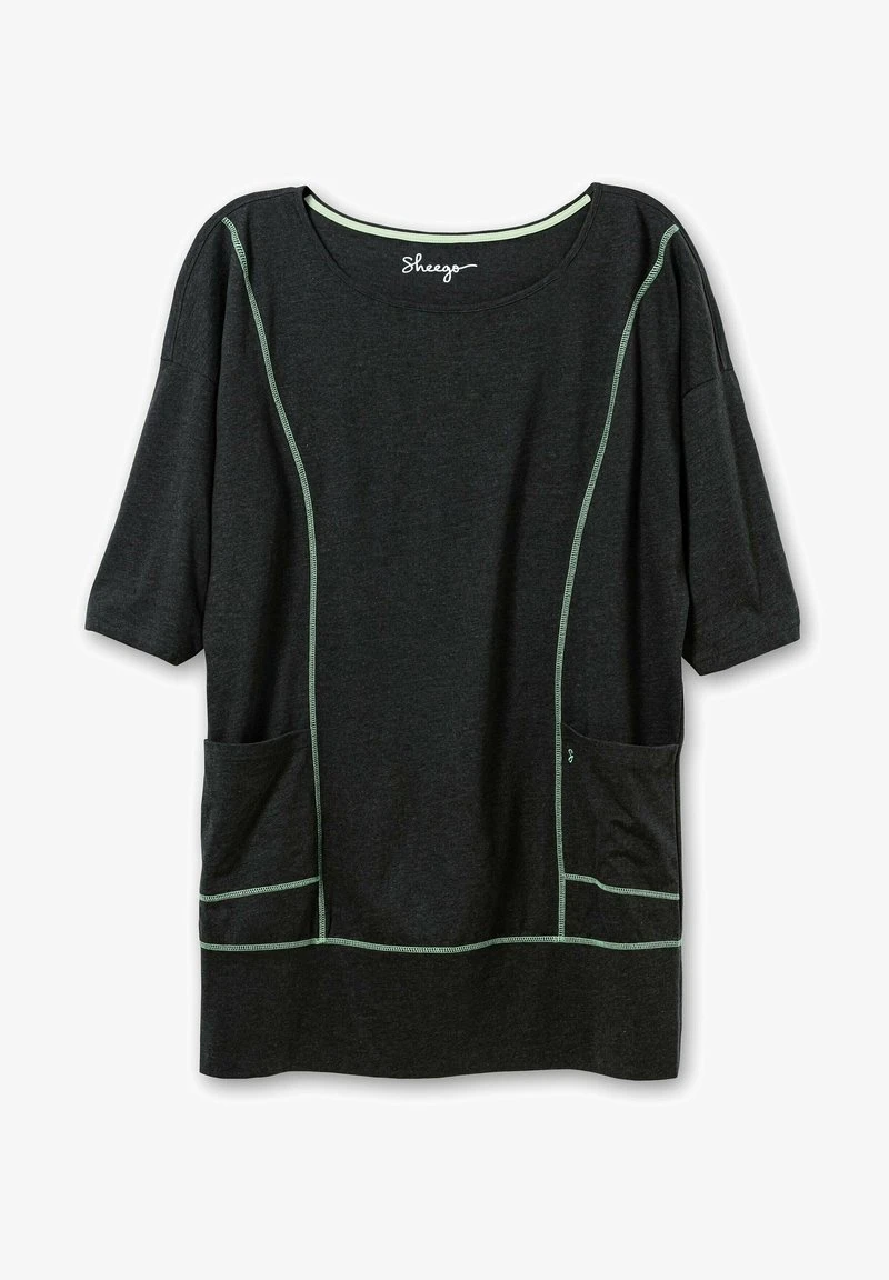 Sheego RELAX - Jerseykleid - Anthrazit Meliert 7 Sheego RELAX - Jerseykleid - Anthrazit Meliert – Bild 5