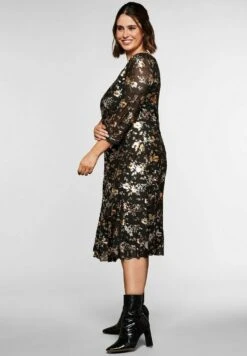 Sheego Freizeitkleid - Schwarz Bedruckt 10 Sheego Freizeitkleid - Schwarz Bedruckt -Sheego 0850f614affc4e9ea9f226ad88254837