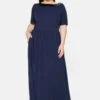 Sheego Maxikleid - Marine