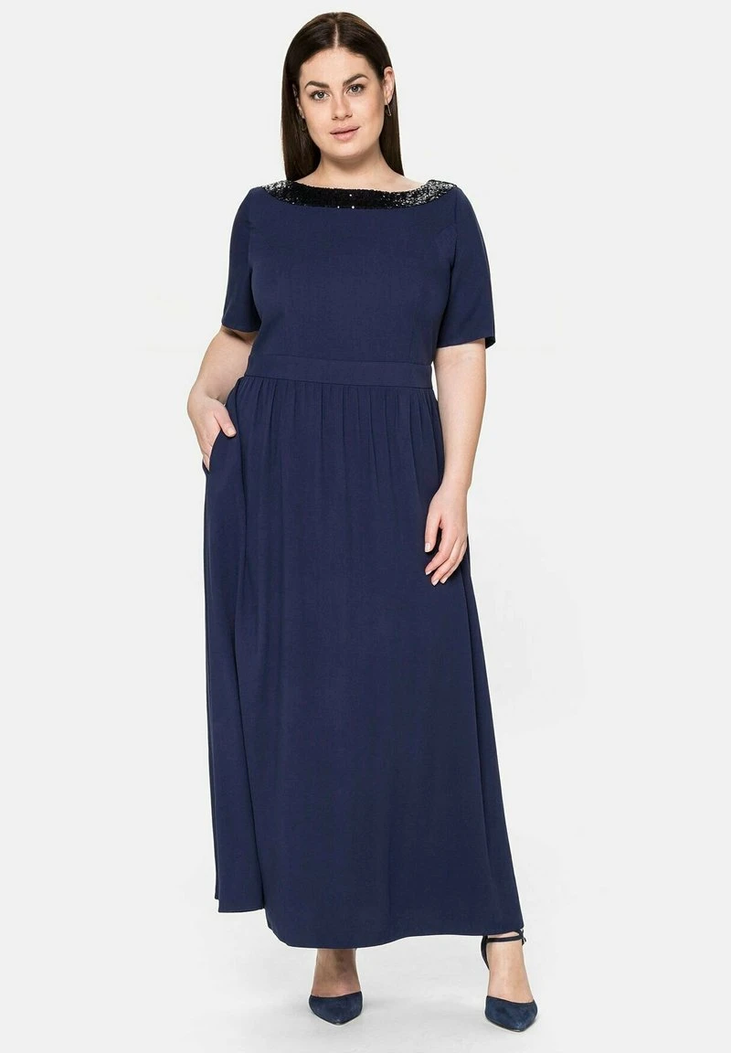 Sheego Maxikleid - Marine 3 Sheego Maxikleid - Marine