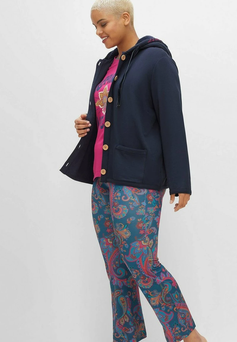 Sheego Sweatjacke - Nachtblau 6 Sheego Sweatjacke - Nachtblau – Bild 4