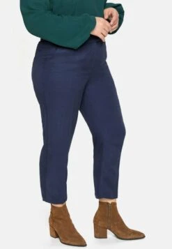 Sheego Stoffhose - Marine -Sheego 08f4265801494d2cb8940c66d7166fa2