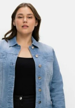 Sheego Jeansjacke - Light Blue Denim -Sheego 092854a2a663480ca59ae3ea5a1621e4