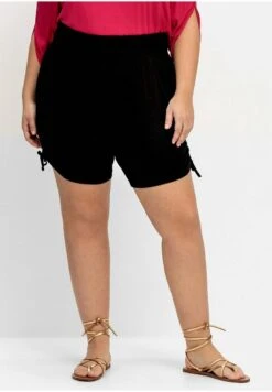 Sheego STRANDS - Shorts - Schwarz 13 Sheego STRANDS - Shorts - Schwarz -Sheego 09e19390f66246179de3b557823f291f 1
