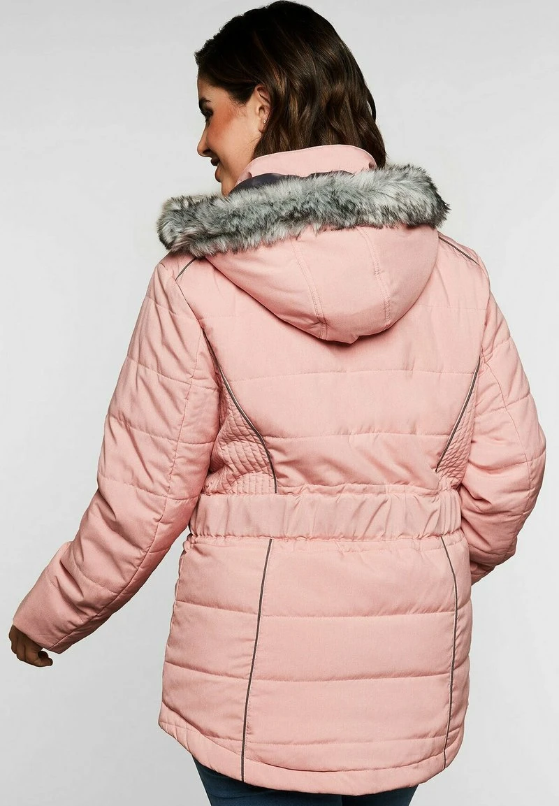 Sheego Wintermantel - Pastellrosé 5 Sheego Wintermantel - Pastellrosé – Bild 3