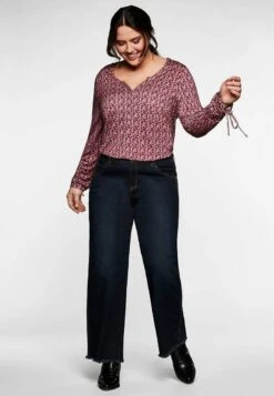 Sheego Langarmshirt - Hellmauve -Sheego 0ae9dbdb6ee34f7bad8090bf5b3e5f47