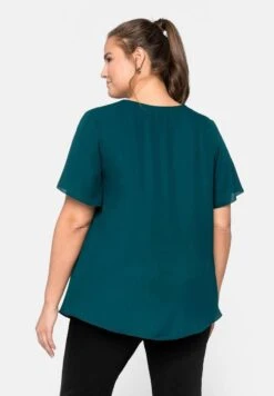Sheego Bluse - Deep Green 10 Sheego Bluse - Deep Green -Sheego 0afff447a7b34633acfd52ed72bb9e23