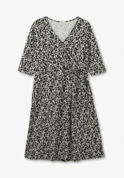 Sheego Jerseykleid - Schwarz Gemustert 12 Sheego Jerseykleid - Schwarz Gemustert -Sheego 0b0bc89c78354edb9afb9f82b9b0e7e2