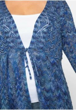 Sheego Strickjacke - Blau Meliert 11 Sheego Strickjacke - Blau Meliert -Sheego 0d5dff2c68fd41cbacf386e94cf0aea9