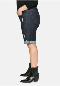 Sheego Jeans Shorts - Blue Black Denim 10 Sheego Jeans Shorts - Blue Black Denim -Sheego 0da6d7c748a04bd9ab9ff08ba14fc1df