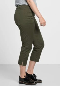 Sheego Jeans Slim Fit - Dunkelkhaki 11 Sheego Jeans Slim Fit - Dunkelkhaki -Sheego 0e2035c32a5b40f5b0b88aa075473b9a