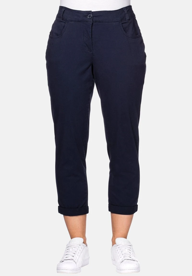 Sheego Stoffhose - Marine 3 Sheego Stoffhose - Marine