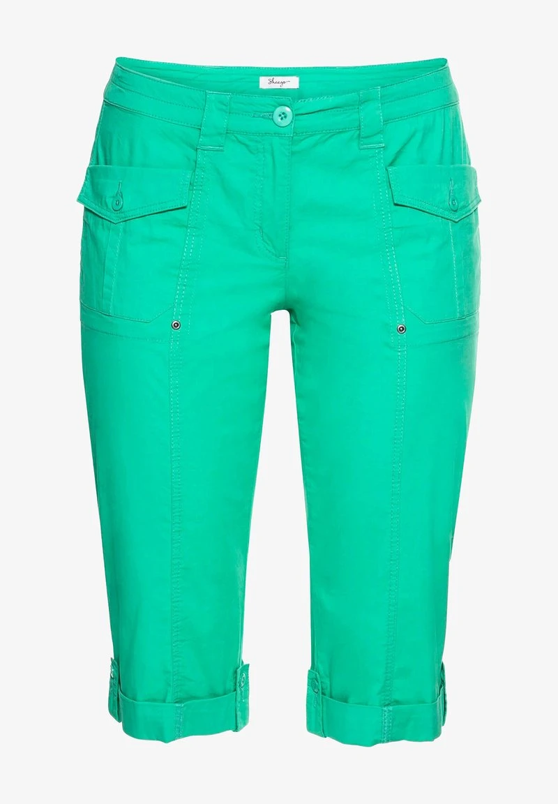 Sheego Shorts - Blattgrün 7 Sheego Shorts - Blattgrün – Bild 5