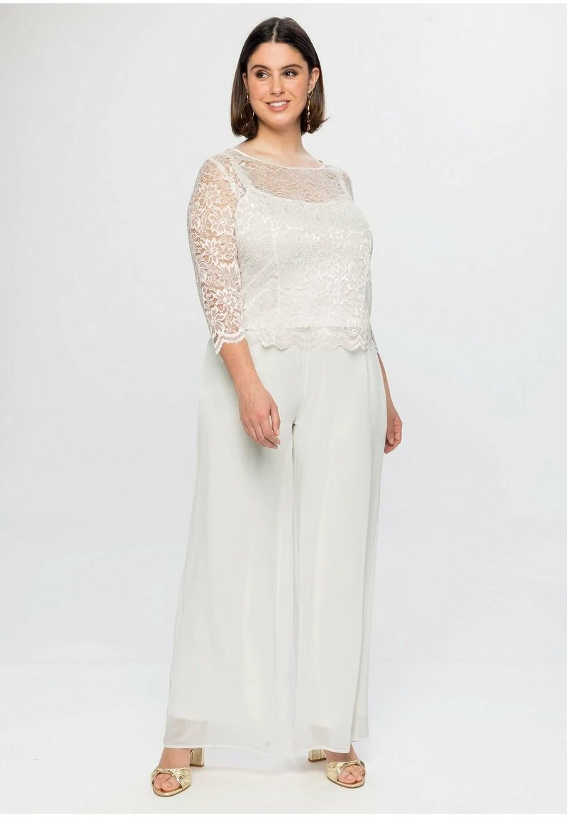 Sheego Stoffhose - Offwhite 4 Sheego Stoffhose - Offwhite – Bild 2