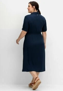 Sheego Blusenkleid - Nachtblau 10 Sheego Blusenkleid - Nachtblau -Sheego 0f3efc7b0d3147a882544c66045955b7