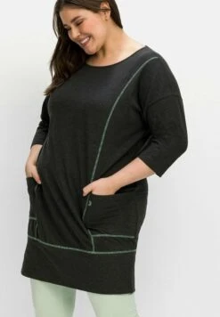 Sheego RELAX - Jerseykleid - Anthrazit Meliert 11 Sheego RELAX - Jerseykleid - Anthrazit Meliert -Sheego 0fa47b4bc09d4068945d167ccf81b609