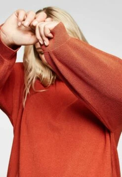 Sheego Strickpullover - Kupferfarben -Sheego 0fae7c9ee9d745cb8317d5298fa2d572