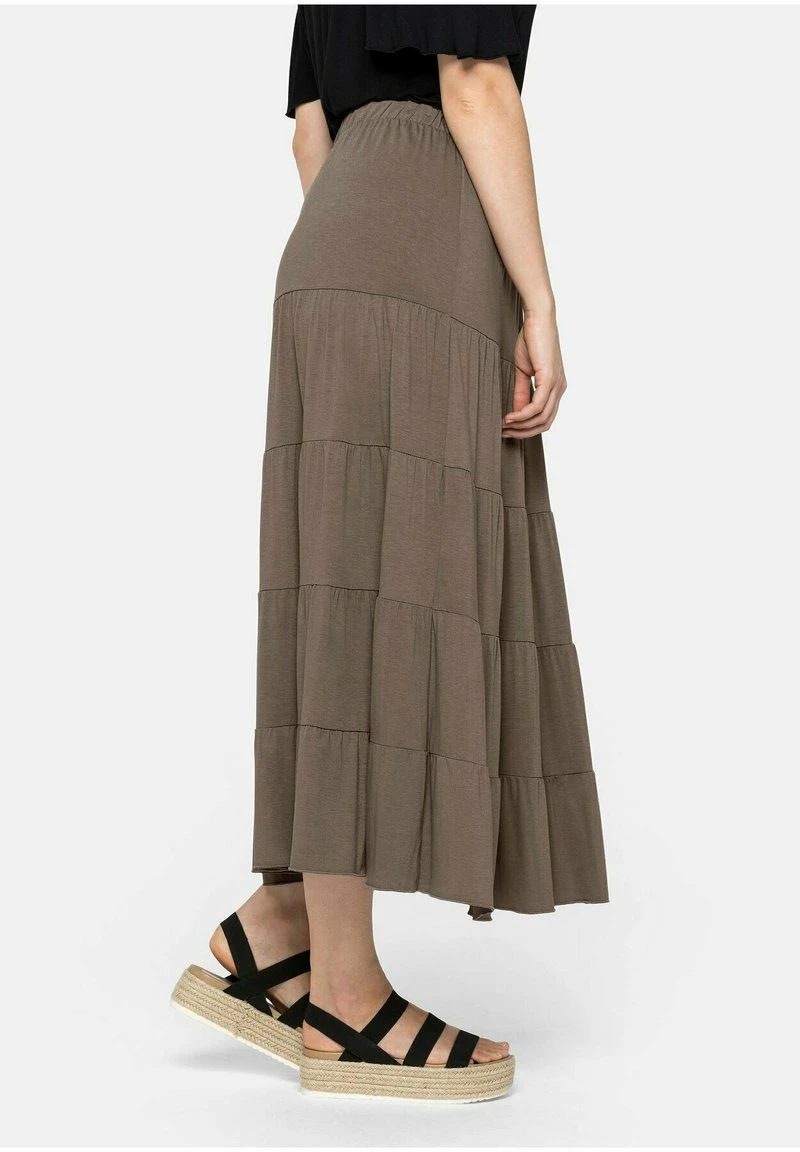 Sheego Maxirock - Dunkeltaupe 7 Sheego Maxirock - Dunkeltaupe – Bild 5