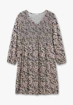 Sheego Jerseykleid - Grau Gemustert 12 Sheego Jerseykleid - Grau Gemustert -Sheego 126c4d0f260c45deae227bf32618ee65