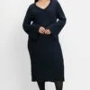 Sheego Strickkleid - Nachtblau 1 Sheego Strickkleid - Nachtblau -Sheego 13f497f57bd44c06a4761e62c3c85e55