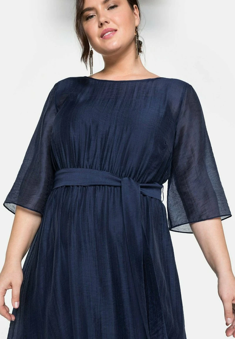 Sheego Cocktailkleid/festliches Kleid - Dunkelblau 5 Sheego Cocktailkleid/festliches Kleid - Dunkelblau – Bild 3