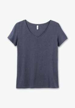 Sheego T-Shirt Basic - Black -Sheego 1489c310adb1498db17722824aa152e0