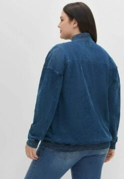 Sheego Jeansjacke - Nachtblau -Sheego 148a1e42c9b746efafec87dd4cc5f900