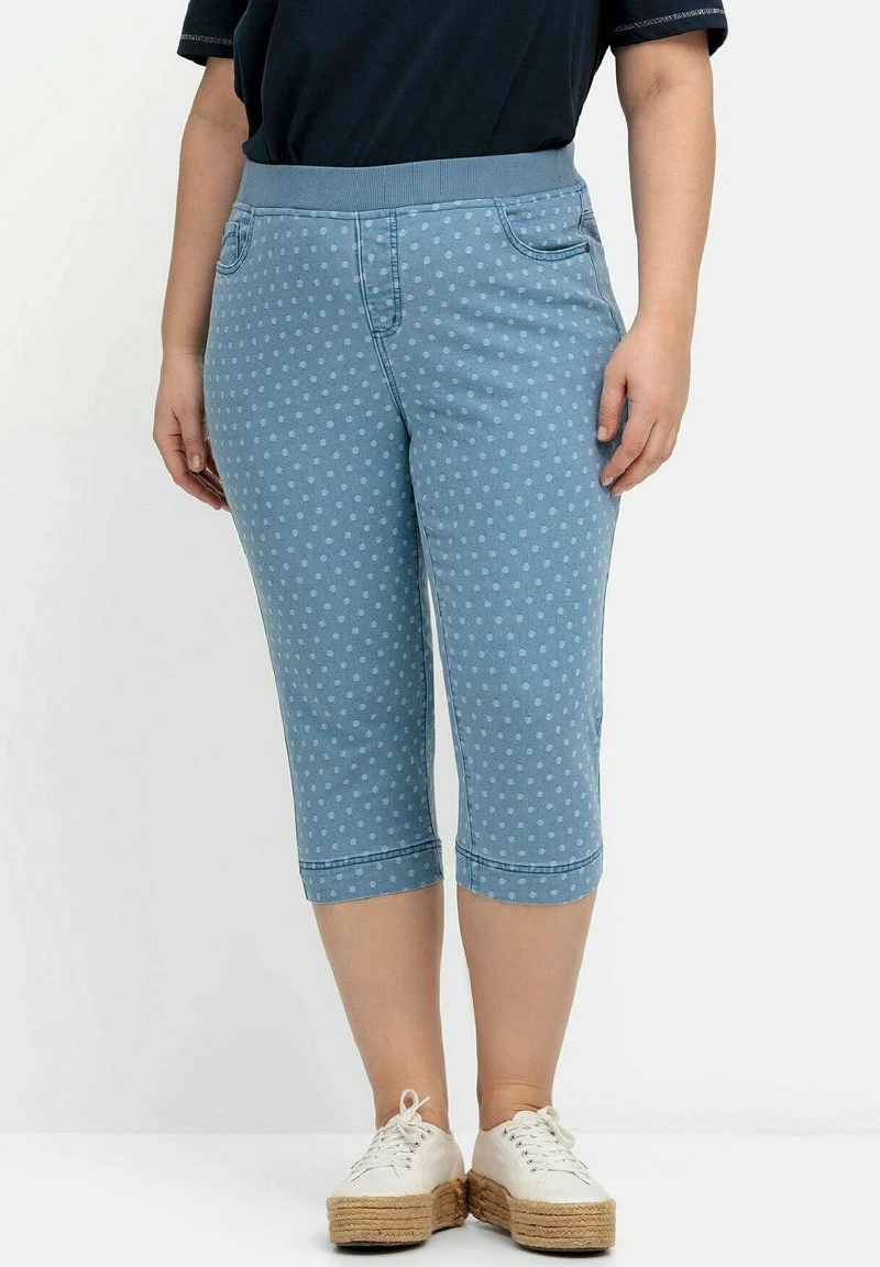 Sheego CAPRI - Jeans Shorts - Light Blue Denim 3 Sheego CAPRI - Jeans Shorts - Light Blue Denim