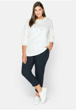 Sheego Stoffhose - Nachtblau